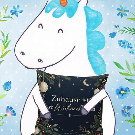 Elegantes Weihnachtskissen mit Tannenzweigen und Sternen|p:2013814|h:8077ecd0459b5476d86bed85f2b3fa7f