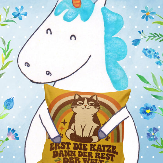 Lustiges Kissen für Katzenliebhaber mit Regenbogen|p:2013968|h:19b271651bca8c66caff64184ff1f385