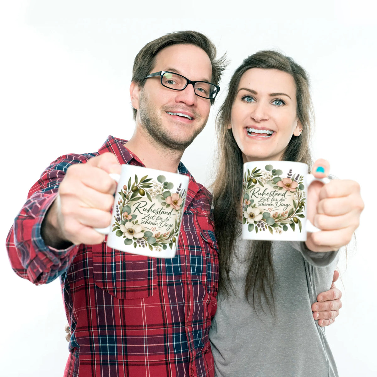 Elegante Tasse für Rentner zum Ruhestand mit Wildblumen|p:2014661|h:711b473db0ce89c3345043b956c559f9
