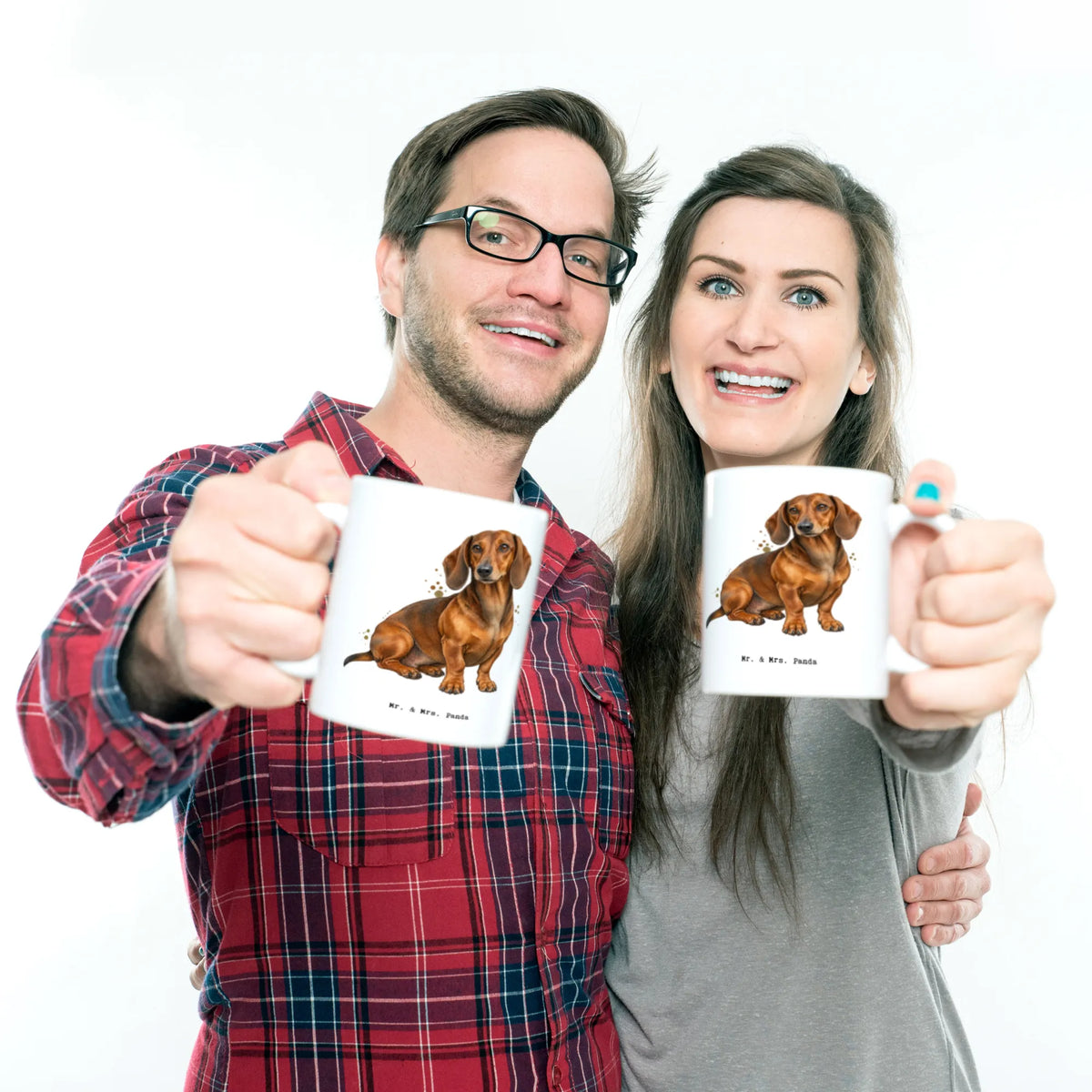 Süße Dackel-Tasse für Dackelfans mit Tinten-Aquarell|p:2014791|h:9107c5f1899a17313c7898fda9ec42c1