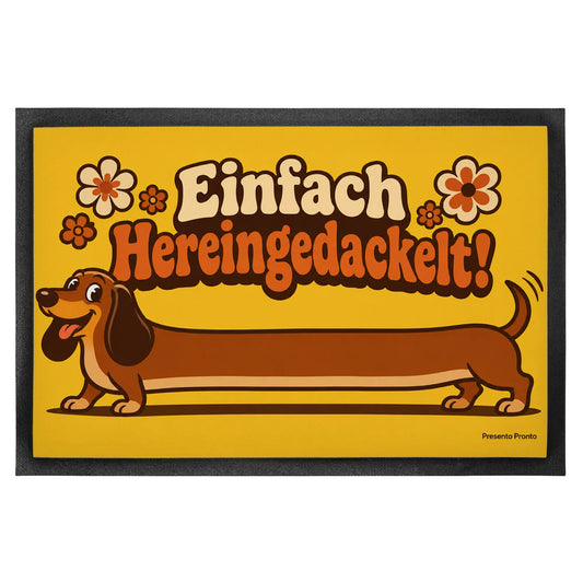 Lustige Fußmatte Hereingedackelt für Dackelbesitzer|p:2014868|h:63fd294b82e687181a8994c0002d1470
