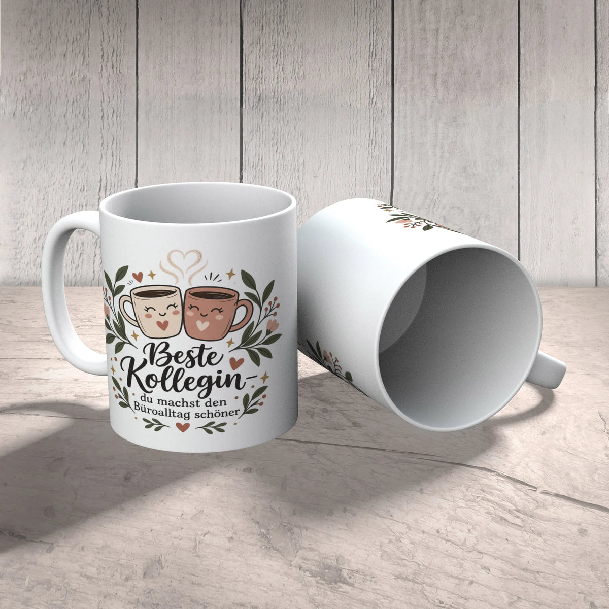 Herzliche Tasse für Kollegin mit Herz-Dampf|p:2014904|h:5b0245be842094c15b728eab5cff9870