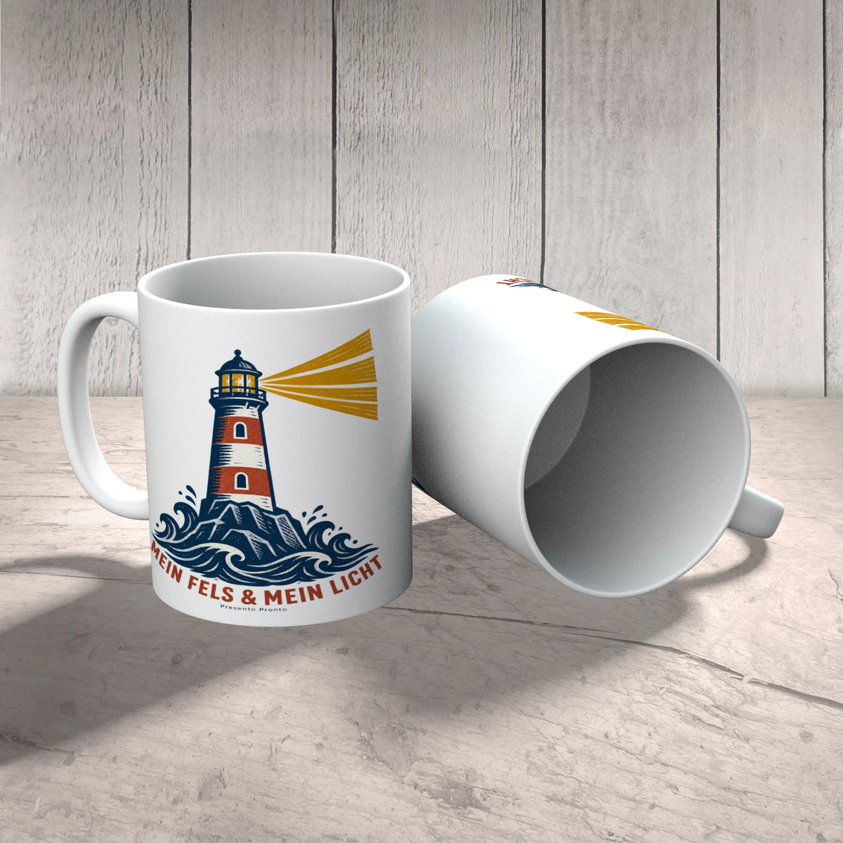 Mutmachende Christliche Tasse für Gläubige mit Leuchtturm|p:2016495|h:abd2af2f58798f29ef166bc14088736f