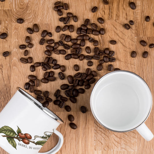 Herzlicher Kaffeebecher zum Danke sagen mit Kaffeekirschen|p:2016545|h:a1598446babb6f61d35c37a9d1f14390