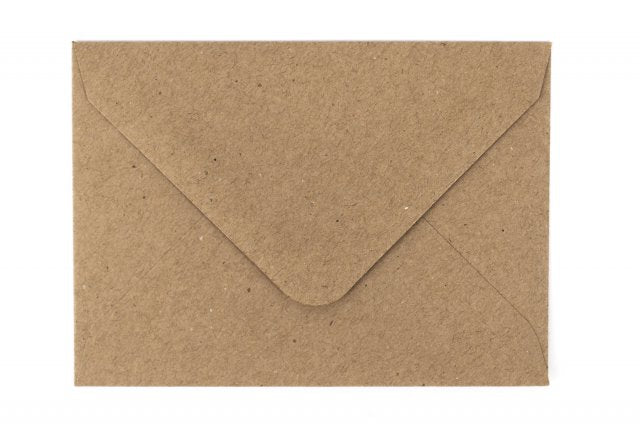 Premium Kraftpapier Umschlag