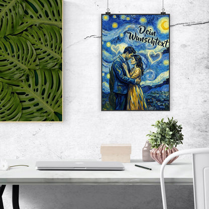 Personalisiertes Foto Poster Valentinstag & Liebe im Van Gogh in Love Stil|p:2007441|h:c9f4206a3d96c5cb3ee6a930a40768e8