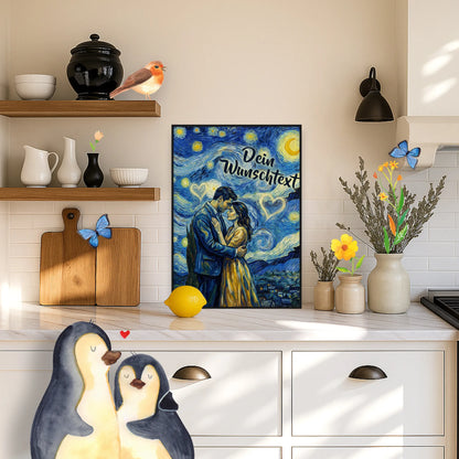 Personalisiertes Foto Poster Valentinstag & Liebe im Van Gogh in Love Stil|p:2007441|h:734ef724a306eb20695dc81f9565304f
