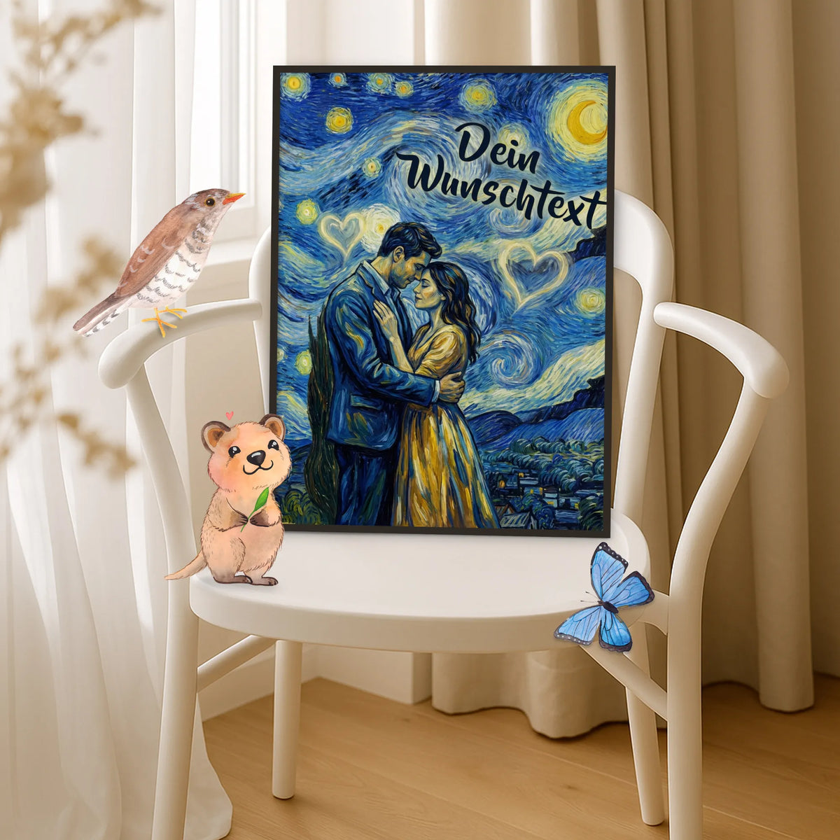 Personalisiertes Foto Poster Valentinstag & Liebe im Van Gogh in Love Stil|p:2007441|h:1690b37cc3e29f5a462c69c899c7ae0d