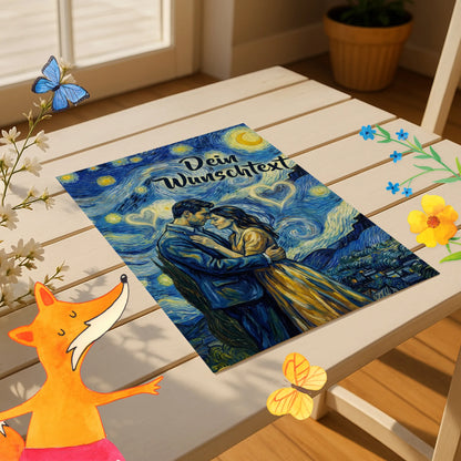 Personalisiertes Foto Poster Valentinstag & Liebe im Van Gogh in Love Stil|p:2007441|h:2a3bc88d1d933635ab86c27a8458c231