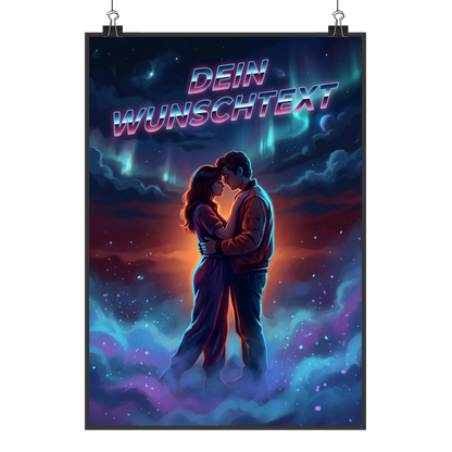 Personalisiertes Foto Poster Valentinstag & Liebe im Cinematic 80s Sci-Fi Love Stil|p:2007456|h:35fe3c6297c942baa18dade9a1a2e1a8