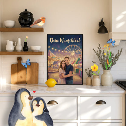 Personalisiertes Foto Poster Valentinstag & Liebe im Freizeitpark Liebe Stil|p:2007459|h:7523b7243308d2b3039f07be79f39762