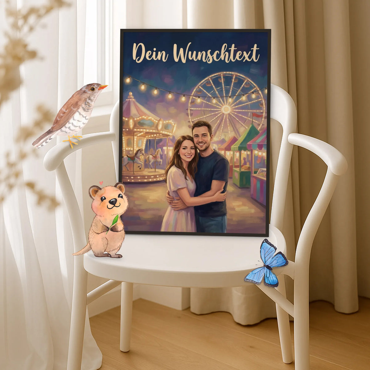 Personalisiertes Foto Poster Valentinstag & Liebe im Freizeitpark Liebe Stil|p:2007459|h:c865a2363117d9b92e9a223dc4ff2471