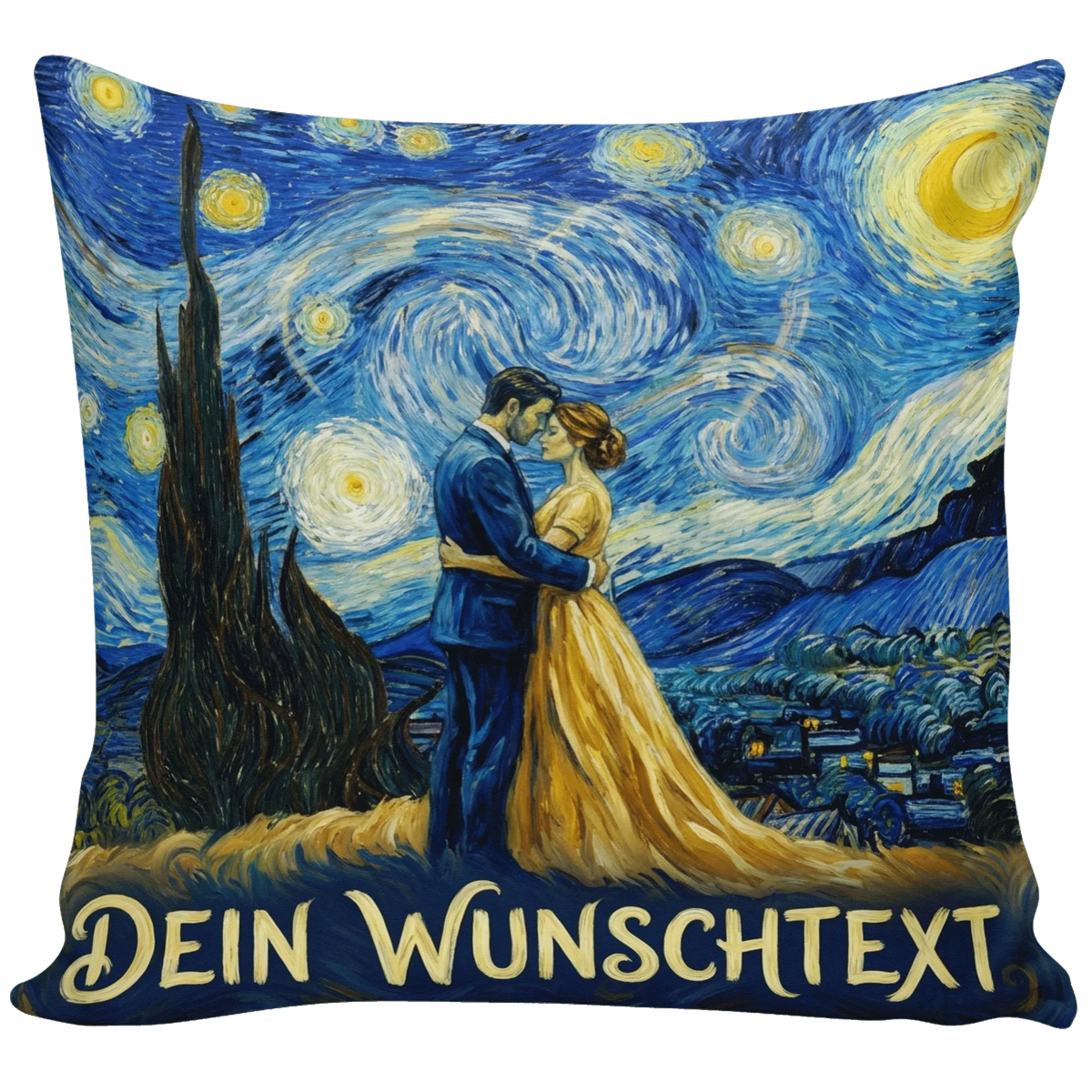 Personalisiertes Foto Kissen Valentinstag & Liebe im Van Gogh in Love Stil|p:2007464|h:53f78e77120227971a8824633c729ae7