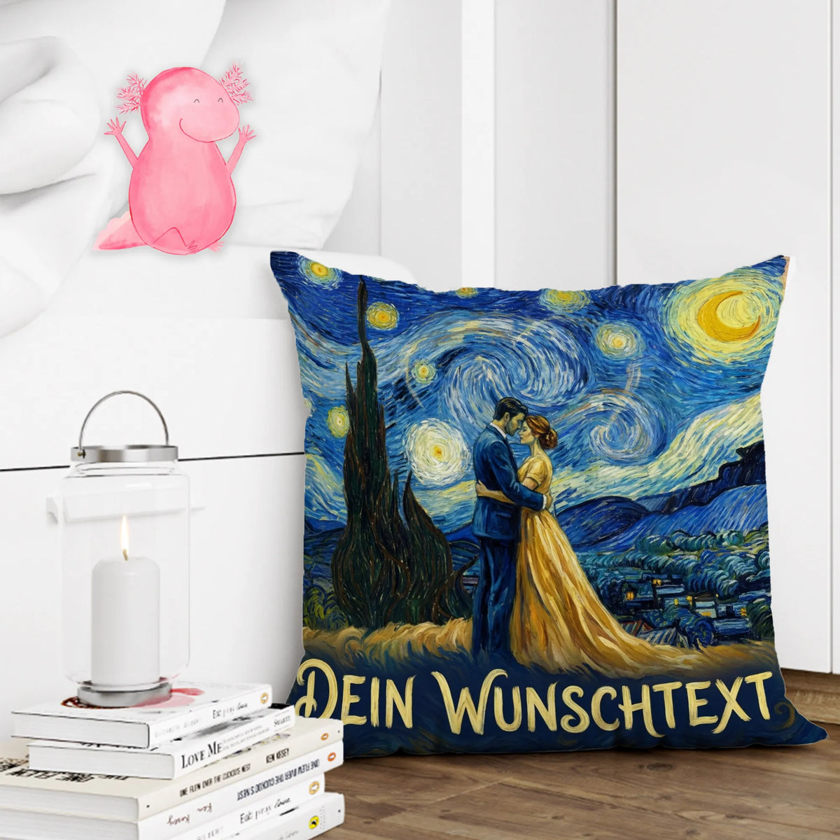 Personalisiertes Foto Kissen Valentinstag & Liebe im Van Gogh in Love Stil|p:2007464|h:d955858bc1122ef41e2fd494f9beb714