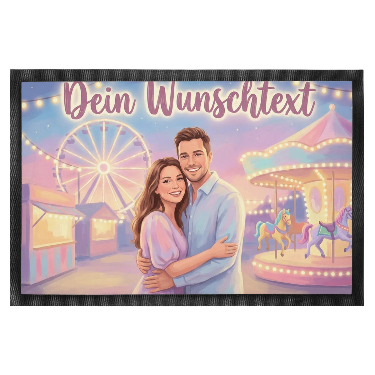 Personalisierte Foto Fußmatte Valentinstag & Liebe im Freizeitpark Liebe Stil|p:2007473|h:e6582967fb24b147feae3a78920ee543