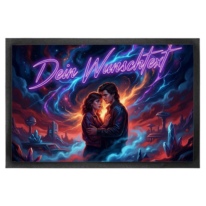 Personalisierte Foto Fußmatte Valentinstag & Liebe im Cinematic 80s Sci-Fi Love Stil|p:2007474|h:c8cdedcec38c36df5e5163525d202c64