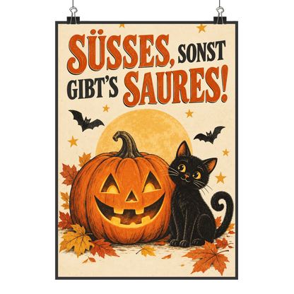 Lustiges Halloween Poster mit Kürbis|p:2012452|h:ce6d64076a76df6f1b441c86abe08de8