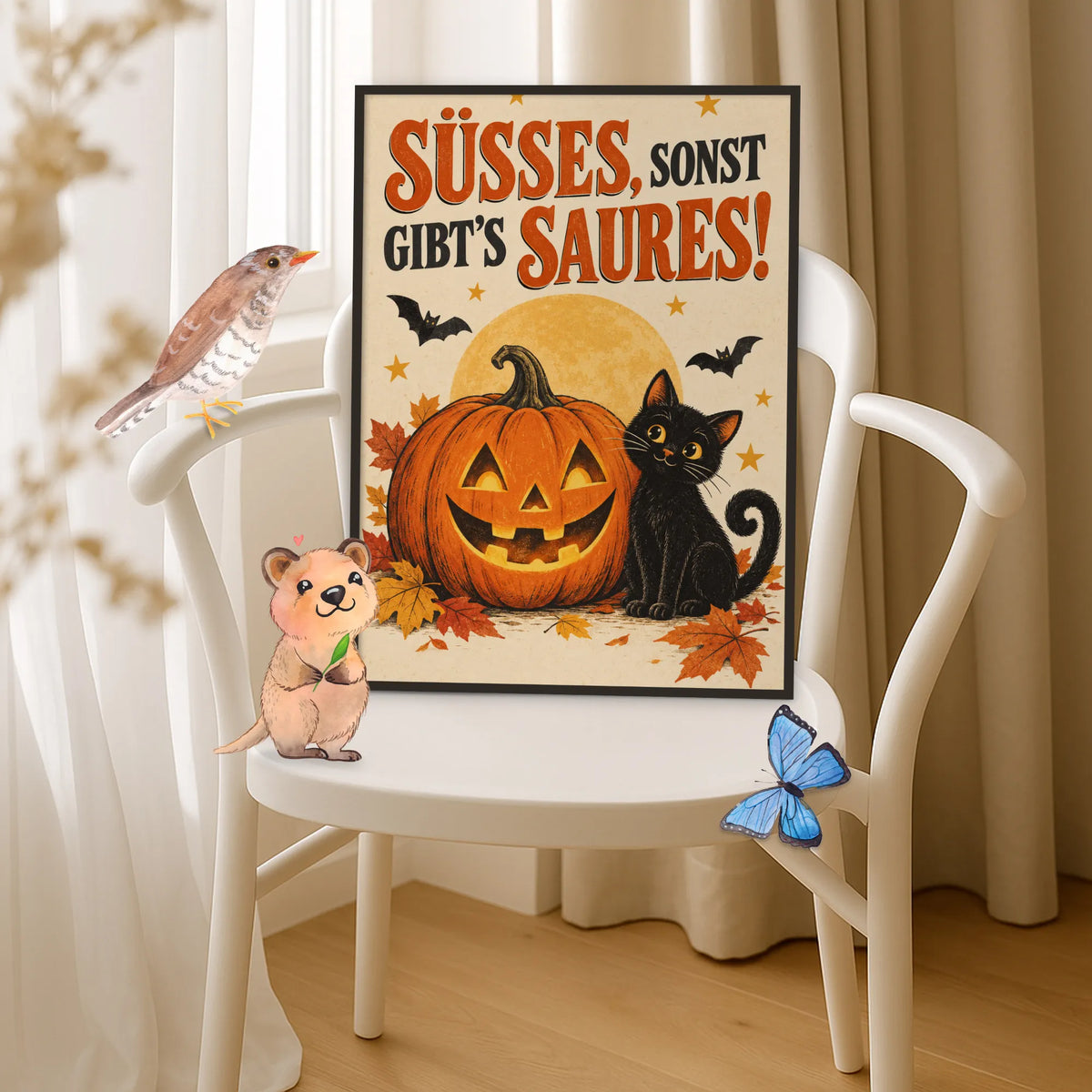 Lustiges Halloween Poster mit Kürbis|p:2012452|h:f138a688e1f8771a3aee3119ca8cc44d