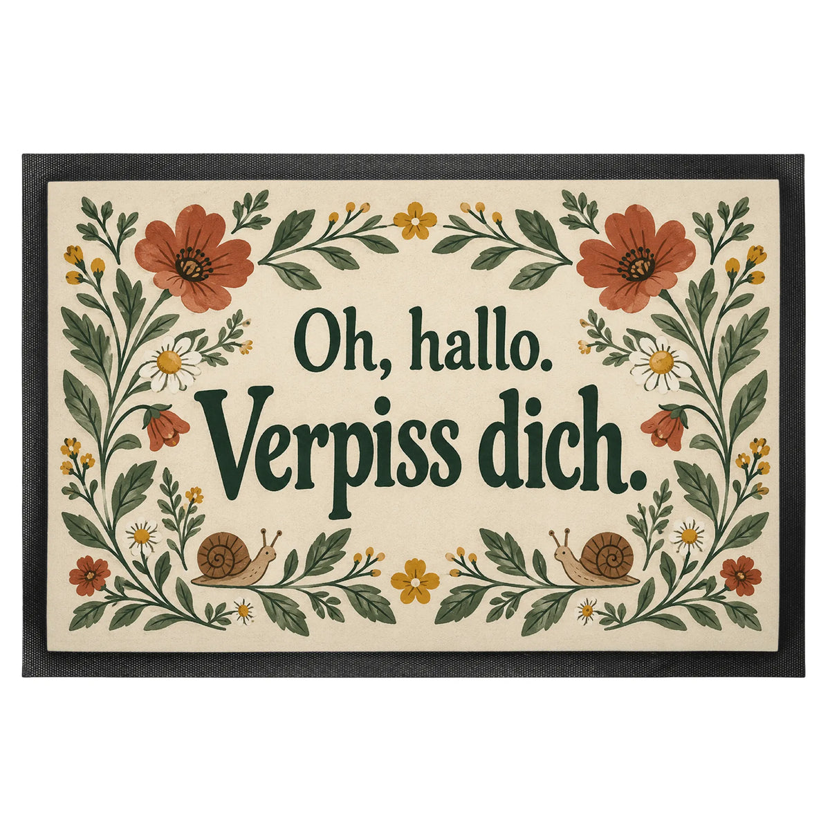 Freundliche Fußmatte mit Blumen für Eingangsbereich|p:2012463|h:8457ce71ed935d97c8086a143624a6ee