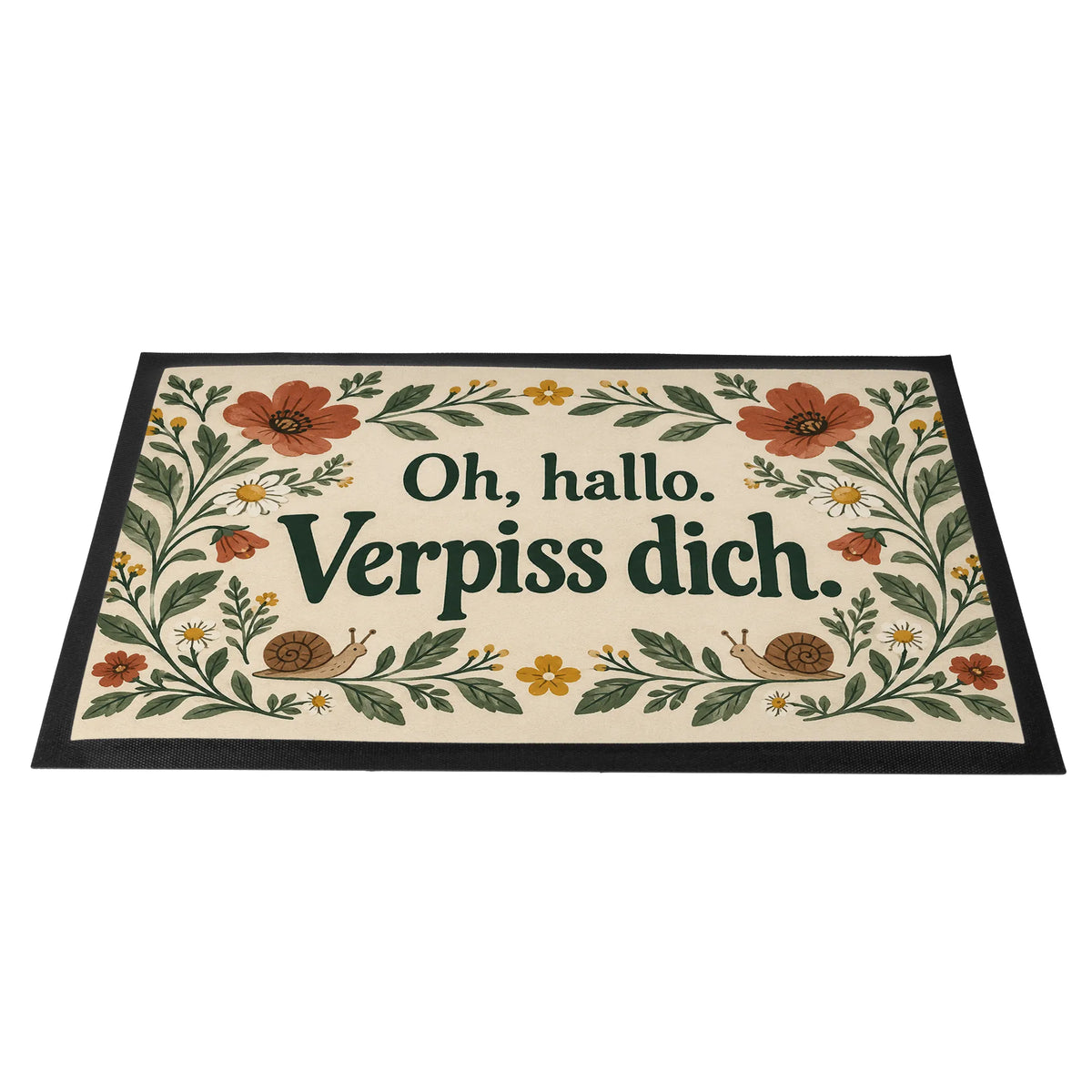 Freundliche Fußmatte mit Blumen für Eingangsbereich|p:2012463|h:4cf64ca40899c62ee35644daa5871a6f