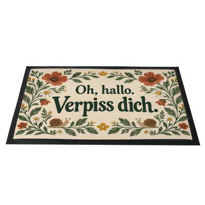 Freundliche Fußmatte mit Blumen für Eingangsbereich|p:2012463|h:4cf64ca40899c62ee35644daa5871a6f