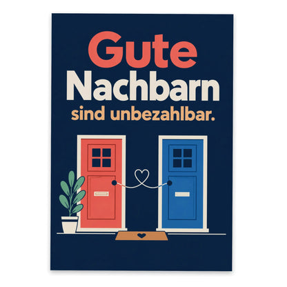 Herzliche Postkarte für gute Nachbarn mit Herz|p:2012498|h:1774e1ce0b17601d2c7d0f9a31bc8b2e
