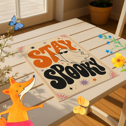 Cooles Halloween Poster mit Geist und Sonnenbrille|p:2012517|h:4fdff4a0f86e792852ce7422d2ade62d