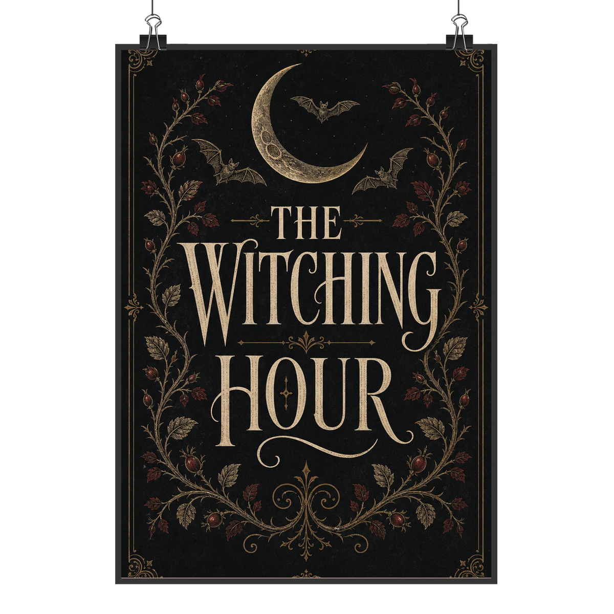 Stimmungsvolles Halloween Poster mit Mond und Fledermäusen|p:2012522|h:2484c08234688cae8f4ccf4cc24663af