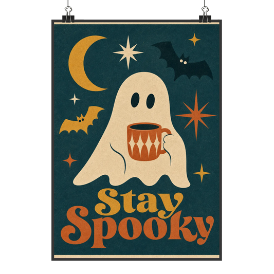 Süßes Halloween Poster mit Geist und Tasse|p:2012528|h:02c588e93a2c68af8cbbf9435ccfb31c