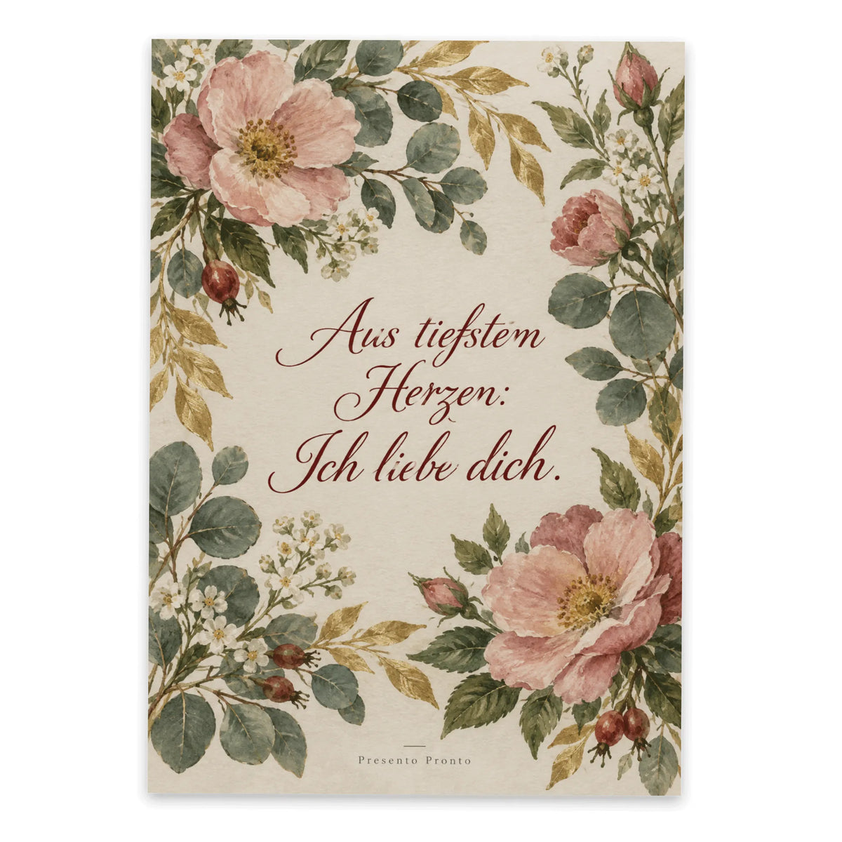 Romantische Postkarte zur Liebeserklärung mit Wildrosen|p:2012569|h:ee07fc7f812b40256ac66b2e0102c833