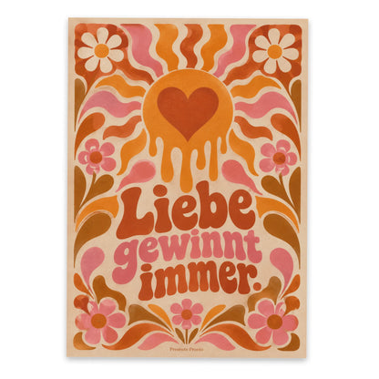 Romantische Postkarte für Verliebte mit Herzsonne|p:2012571|h:ab13b21d14d37e60285e30d11c5134ab