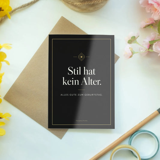 Elegante Geburtstagskarte für Männer in Schwarz und Gold|p:2012595|h:c7d76514c17a0ce96dfa7813b27ecb4e