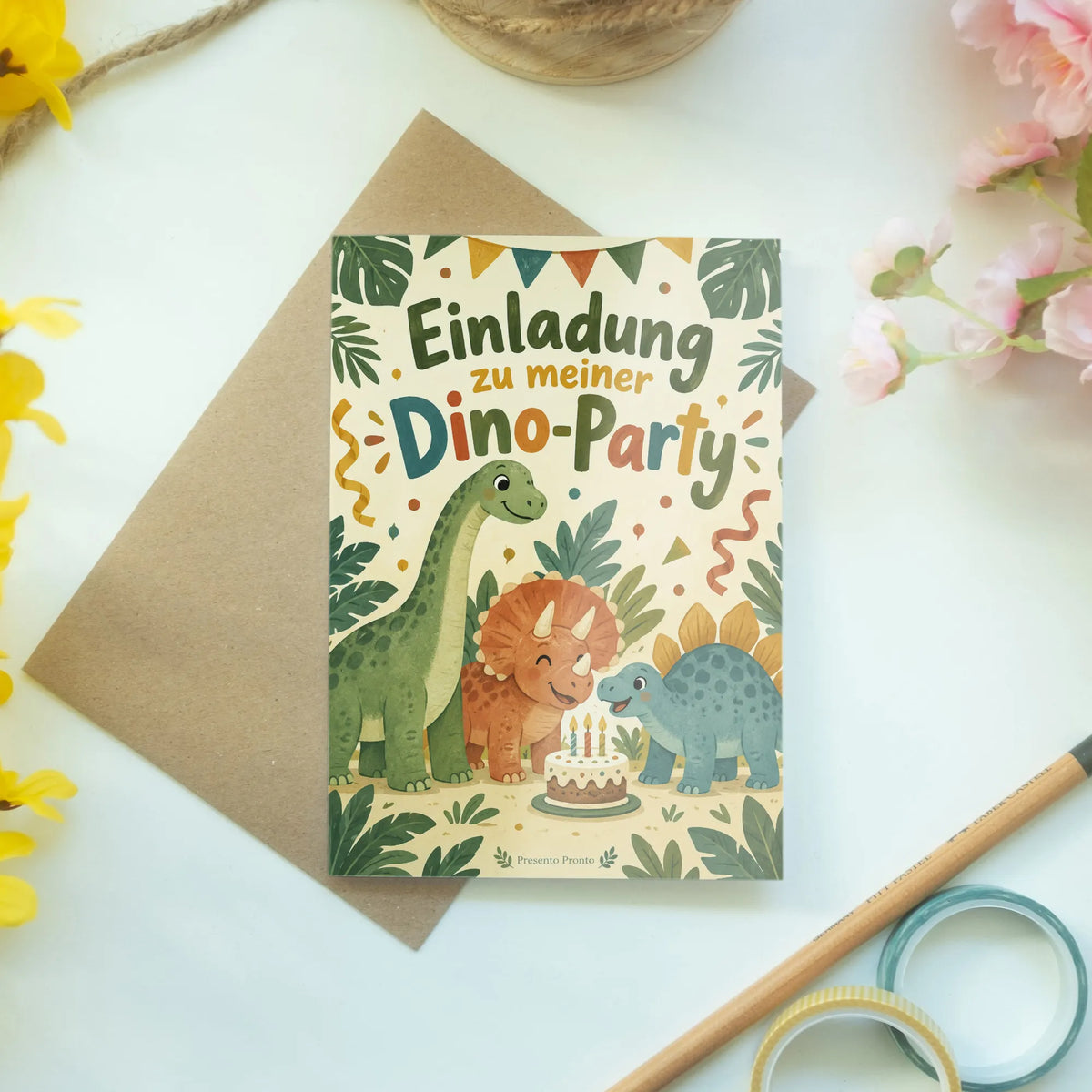 Fröhliche Einladungskarten zum Kindergeburtstag für Dino-Fans|p:2012607|h:4a5a419d018015617868ce240d1aa24c