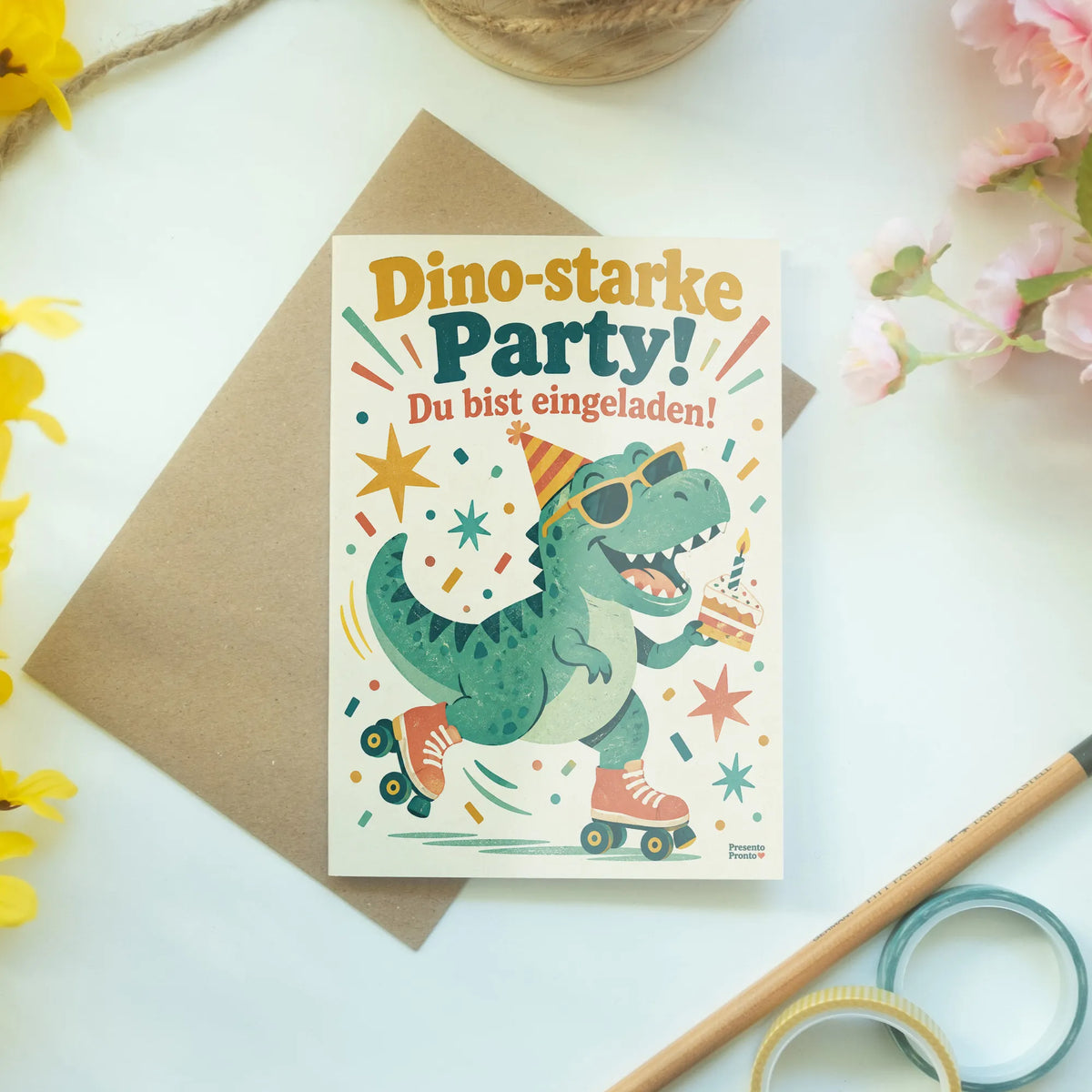 Coole Einladungskarten zum Kindergeburtstag T-Rex|p:2012616|h:1fa3ec440b0a1f6a029a6a0255aac6ac