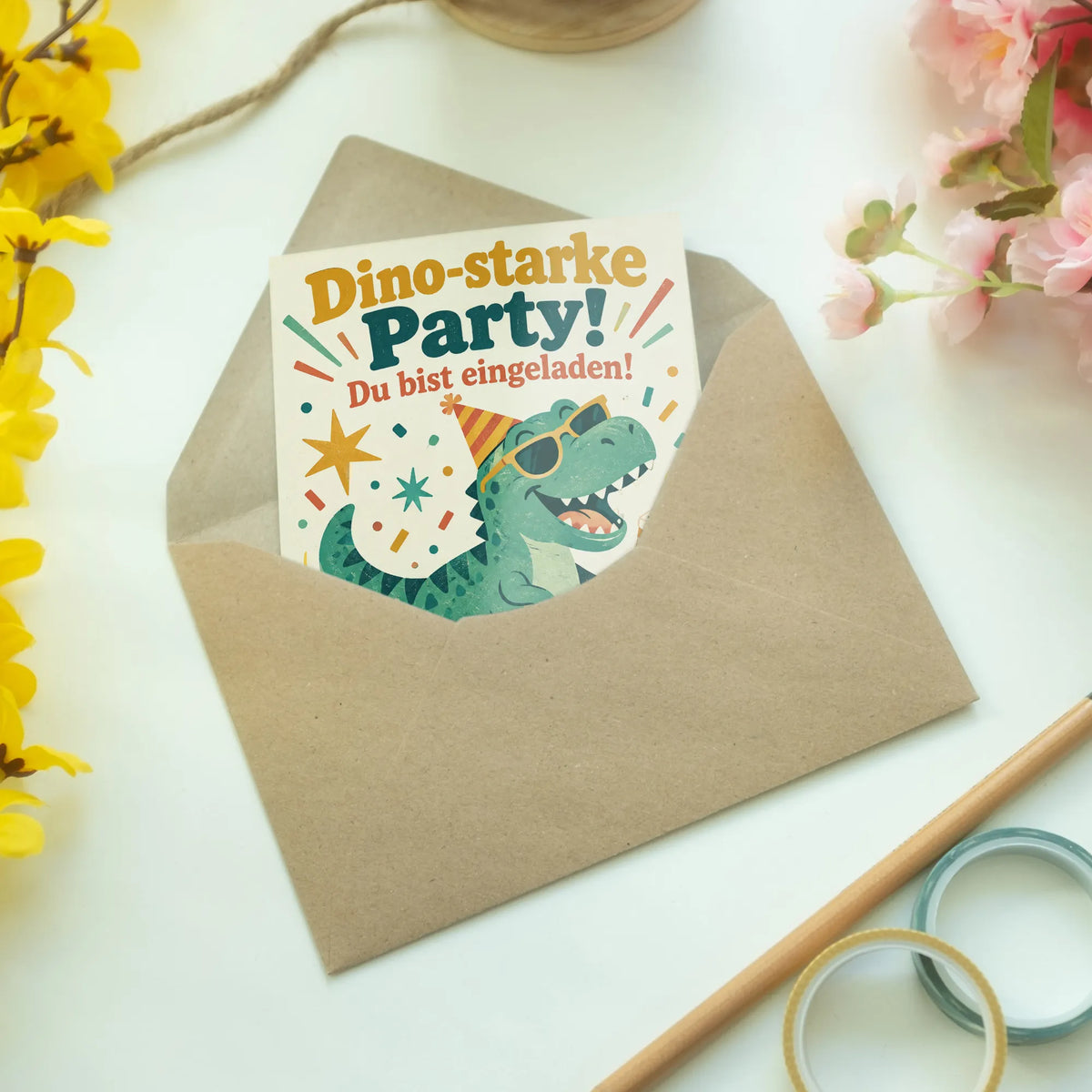 Coole Einladungskarten zum Kindergeburtstag T-Rex|p:2012616|h:2a39062c75acf7edff535273637e9ebc