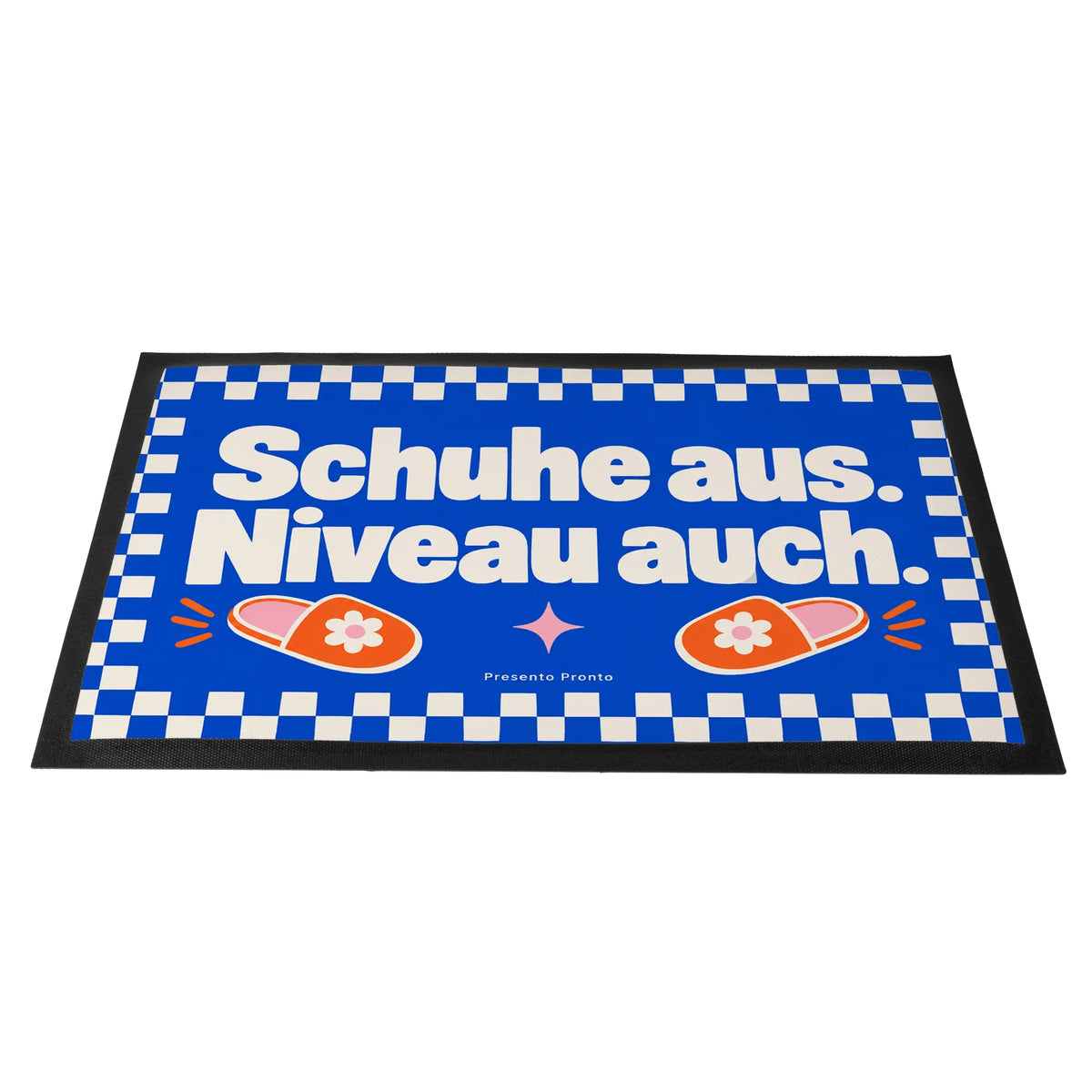 Lustige Fußmatte für Freunde mit Hausschuhen|p:2012620|h:711db44fc870a81ea1e7fb22662f9c58