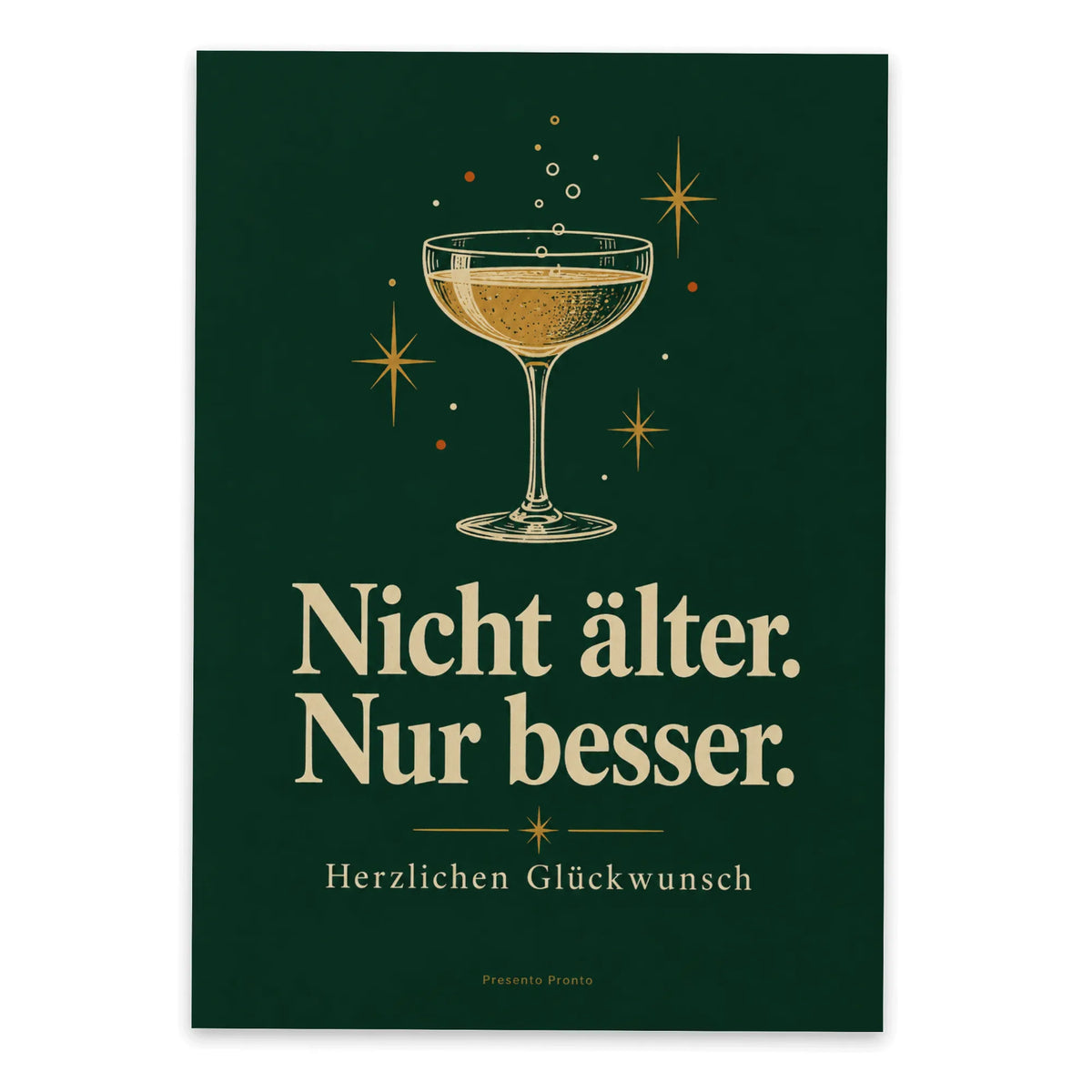 Lustige Grußkarte zum Geburtstag mit Champagnerglas|p:2012623|h:91d36e6c1c1c8724bfe0d6ecb20af7b1