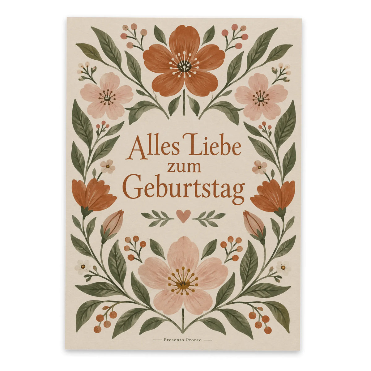 Elegante Grußkarte zum Geburtstag mit botanischen Elementen|p:2012624|h:ba0e05077da60665accff0bd6452aca7