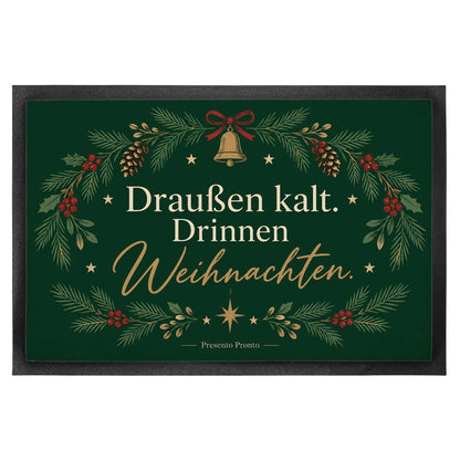 Elegante Weihnachten Fußmatte mit Tannenzapfen|p:2012650|h:ad4318da4798c5db917c5fdd61ed5a8a