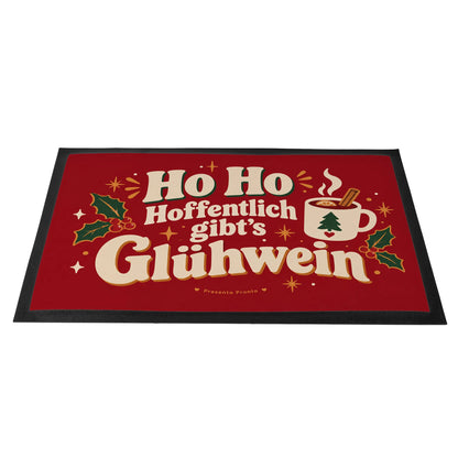 Lustige Fußmatte zu Weihnachten mit Glühweintasse|p:2012656|h:3387d74480455faa9a612c9cd5d94999