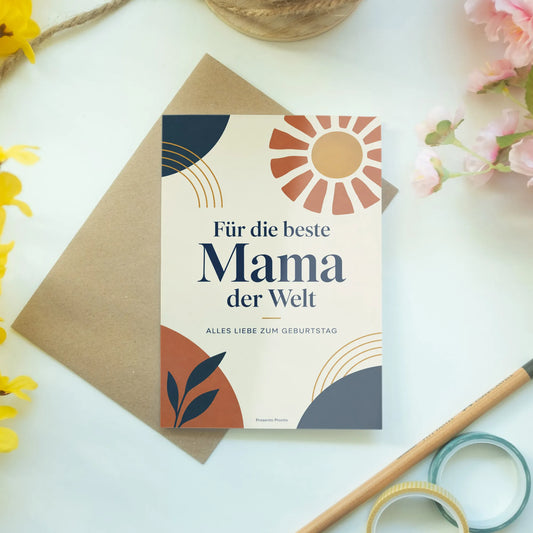 Liebevolle Geburtstagskarte für Mama mit blauer Sonne|p:2012663|h:e16985f9ef7ff99cf1196a6a8f010dae