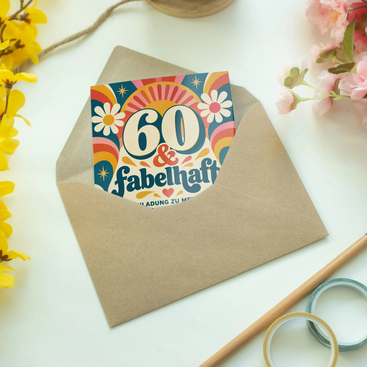 Fabelhafte Einladungskarten zum 60. Geburtstag für Frauen|p:2012679|h:07afd2042efe3bb88d431fe9c153c4c1