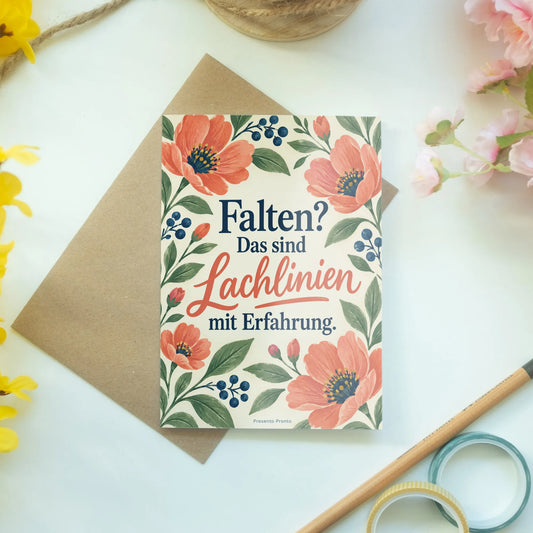 Lustige Geburtstagskarte für Frauen mit Blumenstrauß|p:2012692|h:8dd917258692b5148ae17d4bb67b8462
