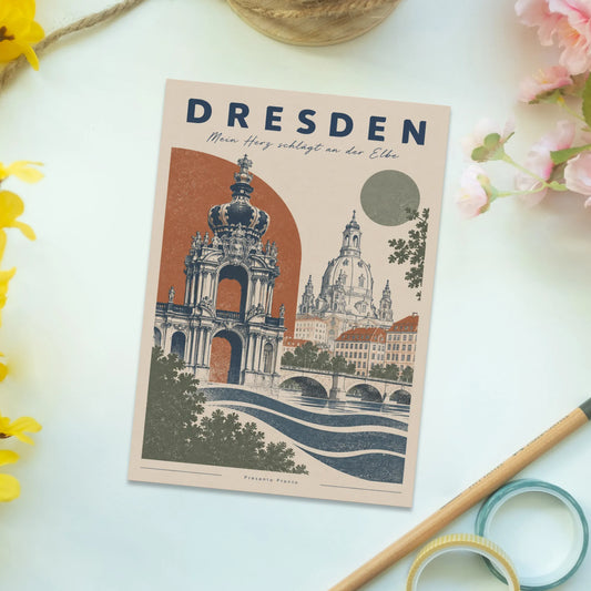 Herzliche Ansichtskarte aus Dresden als Gruß von der Elbe|p:2012696|h:21486193f3b8318ce9fa1becce10e309