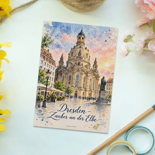 Nostalgische Ansichtskarte Dresden mit Frauenkirche|p:2012698|h:8ae5229e366e8bffb5172d3554f523c7