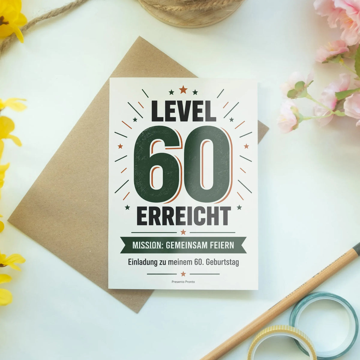 Coole Einladungskarte zum 60. Geburtstag für Männer mit Zahl 60|p:2012703|h:279d44b21f330cb587d91cd55c6cc111