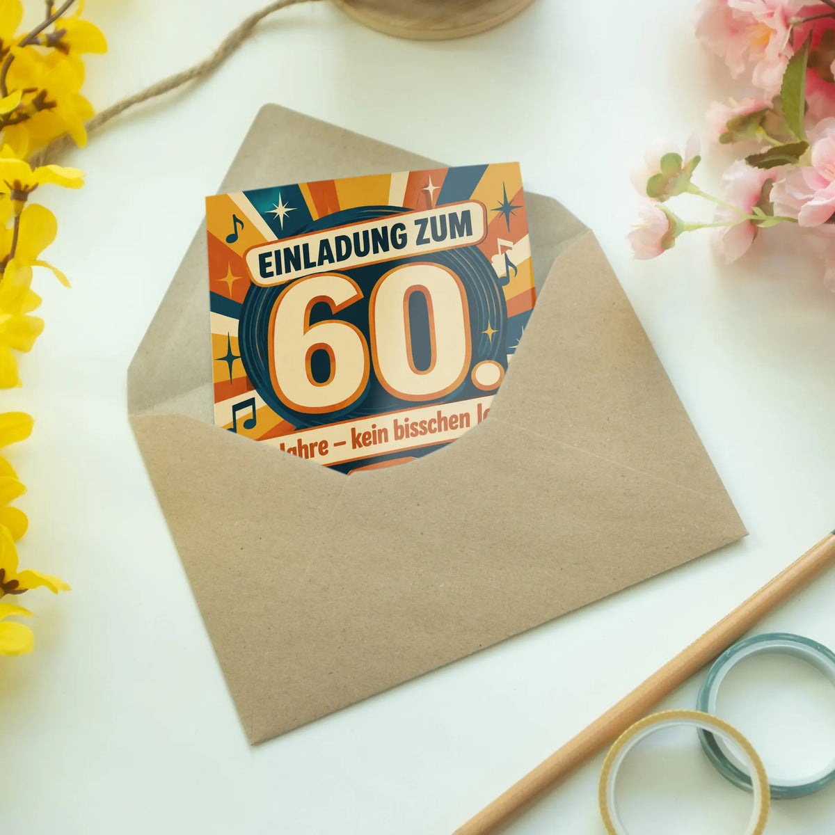 Lustige Einladungskarten zum 60. Geburtstag für Männer im Retrolook|p:2012704|h:af097973c785a948ab574c7b9954a189