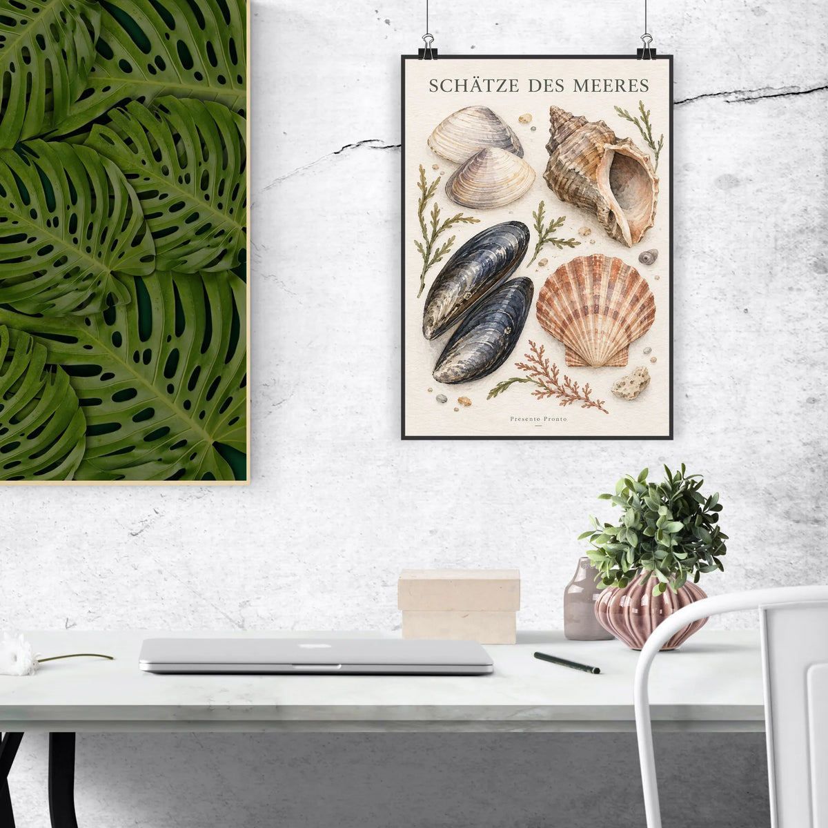 Elegantes Vintage Poster für Fans heimischer Strandmuscheln|p:2012734|h:2386c3830186a16981ee3919ef13819b