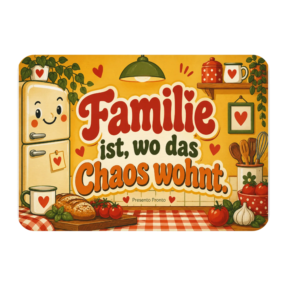 Lustiger perfekter Kühlschrankmagnet für die Familie mit Herzen|p:2012742|h:b69871bdfc7ff85d36b6d75317ed0a03