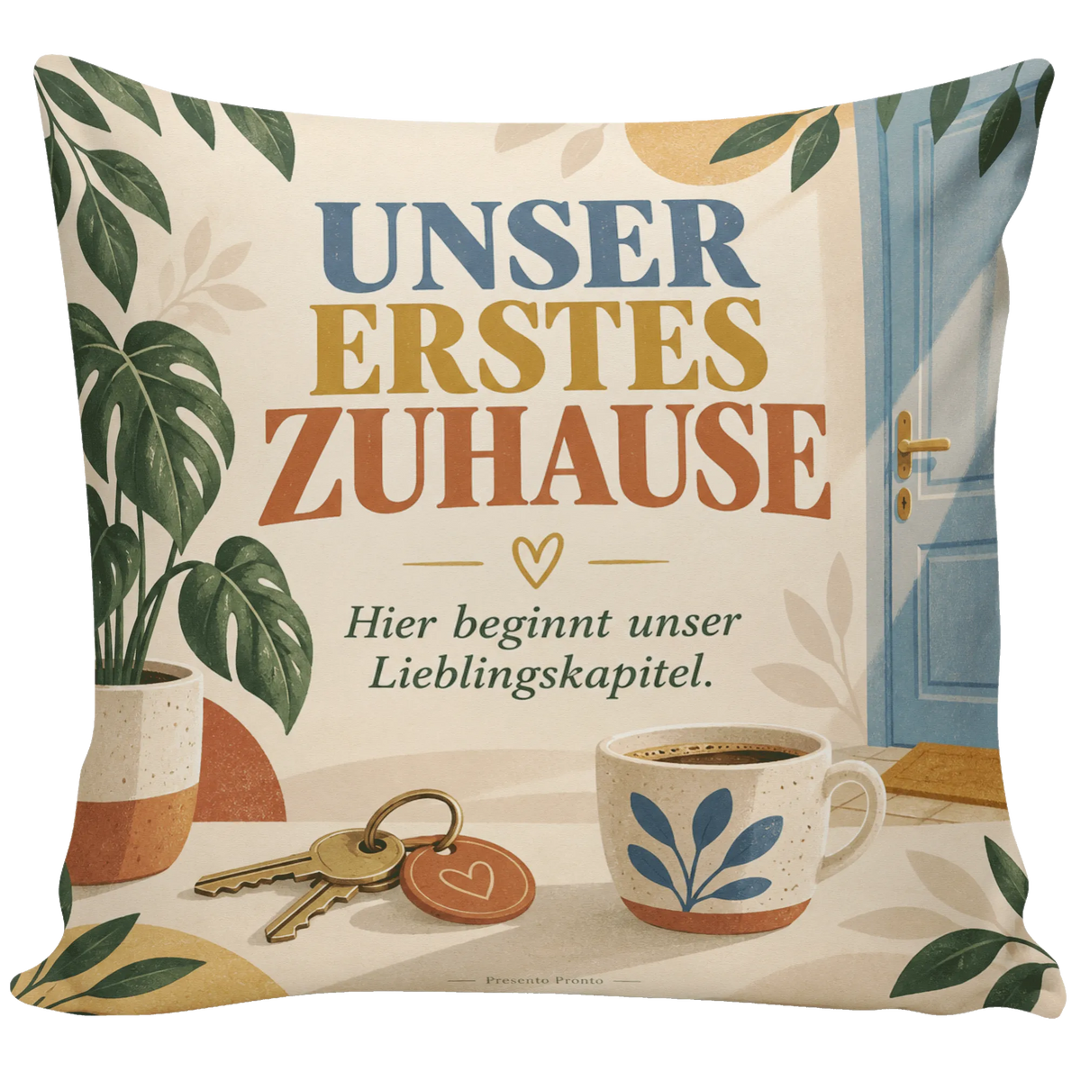 Gemütliches Kissen zur ersten eigenen Wohnung mit Schlüsseln|p:2012769|h:ba1e4ce6932b60f34db8094c15843701